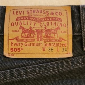 Mens 505 Levis